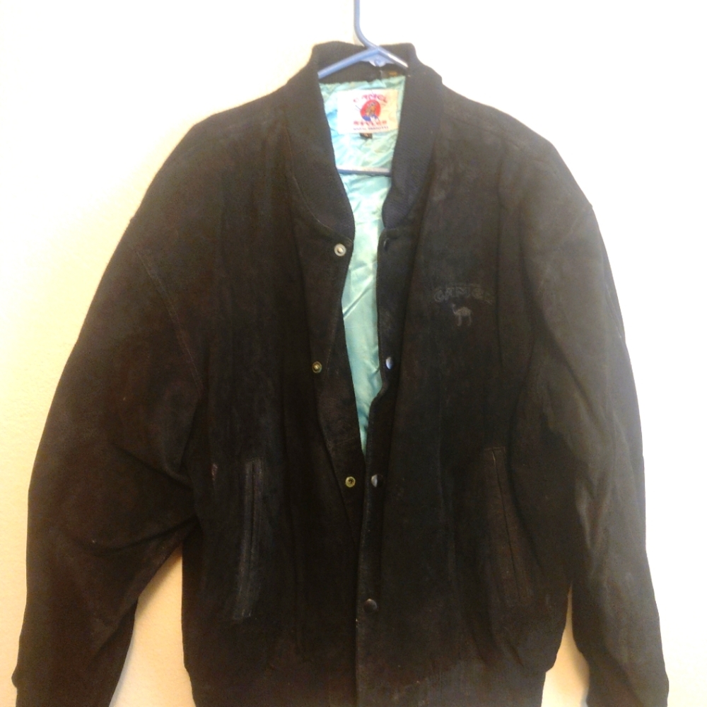 90's Joe Camel Suede Jacket